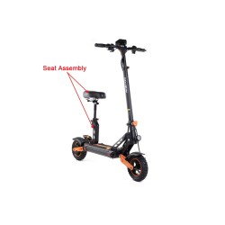 Opvouwbare stoel voor Kugoo G2 Max, Kukirin G2 Max, aanpasbaar voor andere modellen, basisgaten aanpassen Kukirin - 5  