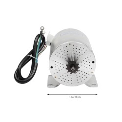 DIY 48-72v 3000w sada bezkomutátorového motoru pro čtyřkolku, skútr, kolo nebo motocykl KROXNE - 4  