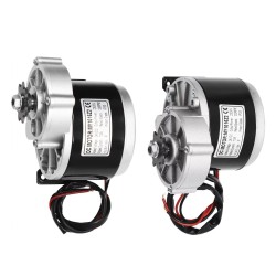 Kit de conversão DIY (2 motores, controlador e acelerador) - Pneus de ar - Kart, cadeira de rodas KROXNE - 2  