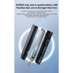 Rankinis taškinis suvirintojas H1 su 11 ir H2 su 90 reguliuojamų režimų ličio akumuliatoriams KROXNE - 12  