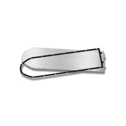 Aliuminio dangtelis su vandeniui atsparia tarpine, skirta Ninebot Max G30 serijai ar panašiai KROXNE - 1  