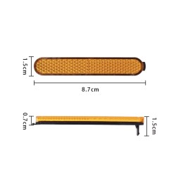 Galiniai atšvaitai Xiaomi Pro 2, 1S, Essential, Mi 3 ar panašiems Xiaomi - 6  