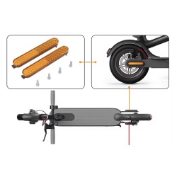 Zadnji odsevniki za Xiaomi Pro 2, 1S, Essential, Mi 3 ali podobno Xiaomi - 8  