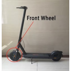 Komplet forhjul til Inmotion S1 eller lignende - med 10 tommer dæk 10x2,5-6,5 Inmotion - 5  