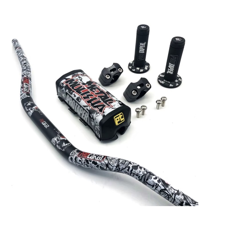 Ghidon de curse, mânere profesionale pentru biciclete, ATV, Quad 1-1/8" Kayo BSE CRF KLX KROXNE - 1  