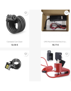 Lacate pentru a vă lega scuterul electric.